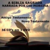 DVD - A Biblia Narrada - Antigo E Novo Testamento!