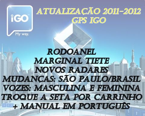 DVD - Atualização Do Gps Igo8.3.5 2011/2012