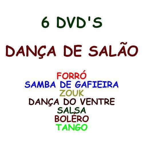 Vem Dançar Aqui - 6 Dvd's